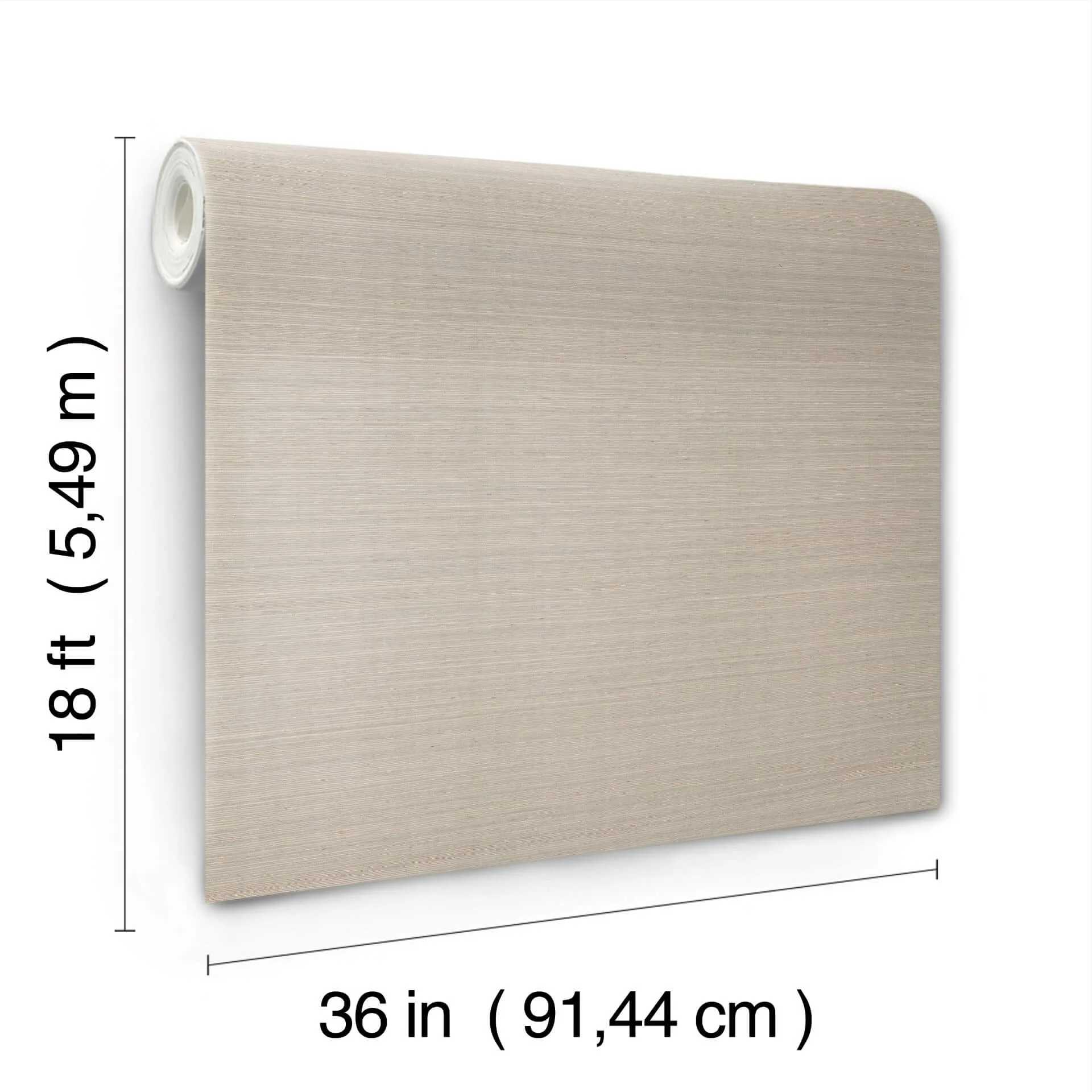 York Wallcoverings Natural Grasscloth - Warm Grey Wallpaper | Buy Online York Wallcoverings Natural Grasscloth wallpaper, color Warm Grey, SKU PSW1597RL