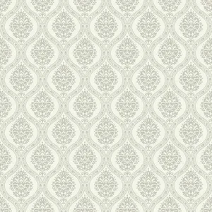York Wallcoverings Petite Ogee wallpaper, color Taupe, SKU DM5027