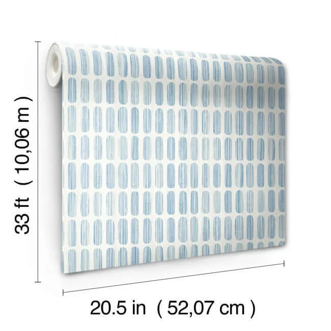 York Wallcoverings Petite Pergola - Blue Wallpaper | Buy Online York Wallcoverings Petite Pergola wallpaper, color Blue, SKU MN1942