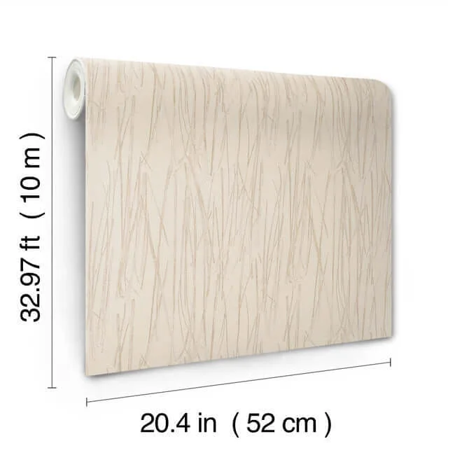 York Wallcoverings Piedmont Bamboo wallpaper, color Ivory, SKU SI20711
