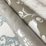 York Wallcoverings Pineapple Plantation - Periwinkle & White Wallpaper | Buy Online York Wallcoverings Pineapple Plantation wallpaper, color Periwinkle & White, SKU DM4974