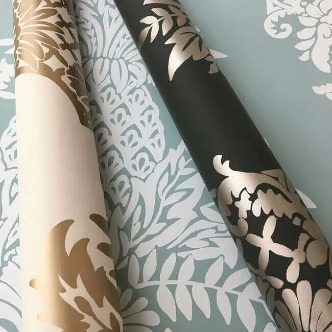 York Wallcoverings Pineapple Plantation - Grey Wallpaper | Buy Online York Wallcoverings Pineapple Plantation wallpaper, color Grey, SKU DM4975