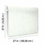 York Wallcoverings Plain Bamboo wallpaper, color White, SKU LC7145
