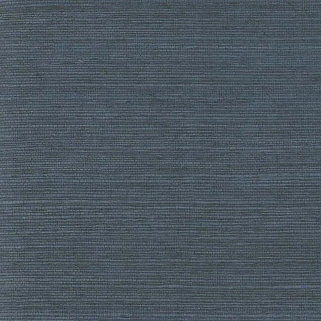 York Wallcoverings Makasa Sisal wallpaper, color Navy, SKU VG4405