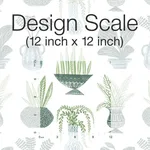 York Wallcoverings Plant Party wallpaper, color Green, SKU PSW1249RL