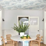 York Wallcoverings Plein Air wallpaper, color Blue, SKU MN1812