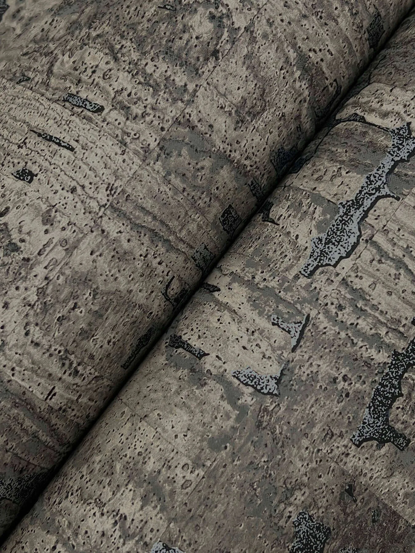 York Wallcoverings Pop The Cork - Charcoal Wallpaper | Buy Online York Wallcoverings Pop The Cork wallpaper, color Charcoal, SKU GN2654