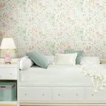 York Wallcoverings Posey Sidewall - Pastel Wallpaper | Buy Online York Wallcoverings Posey Sidewall wallpaper, color Pastel, SKU PSW1186RL