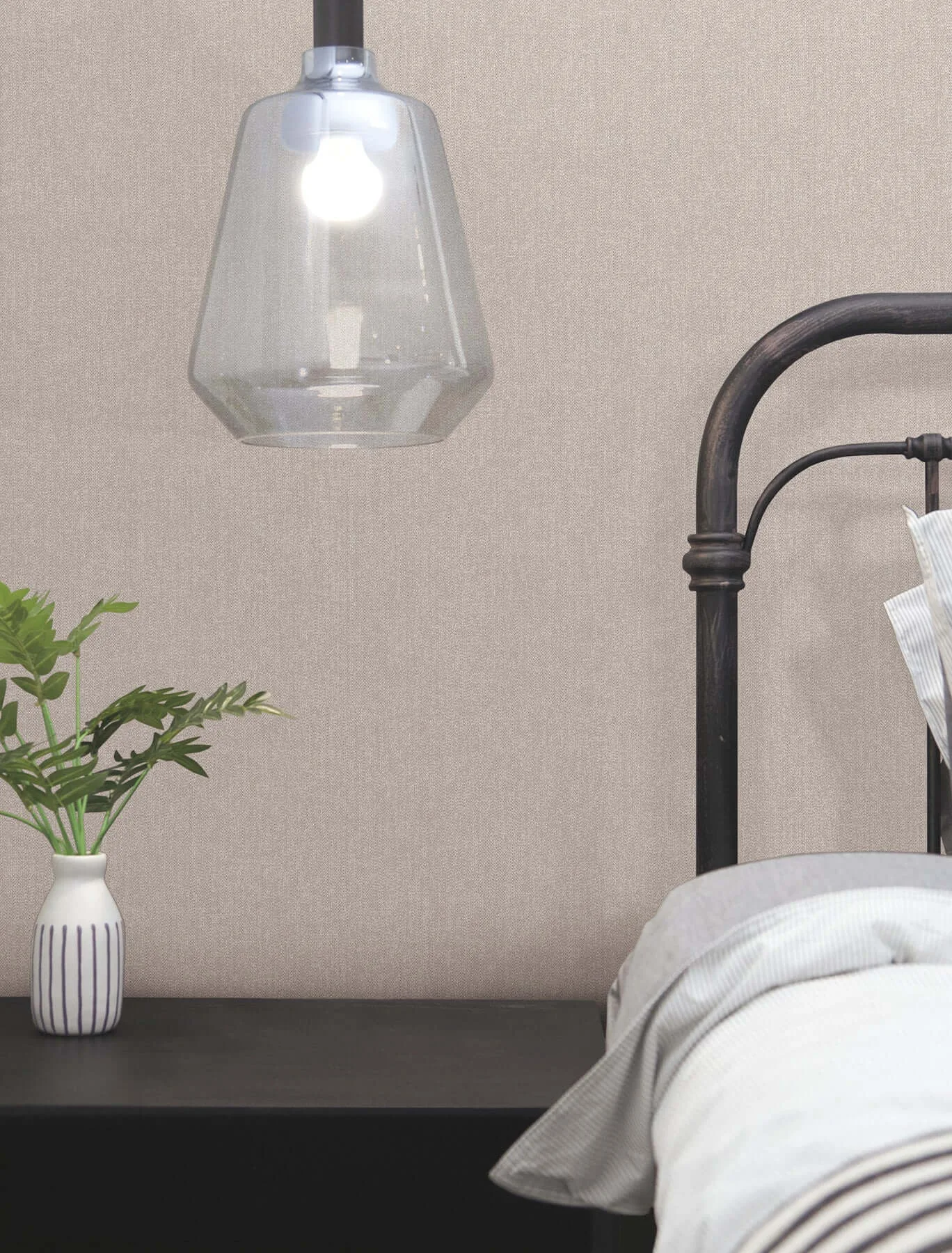 York Wallcoverings Purl One wallpaper, color Pebble, SKU UD2509N