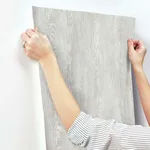 York Wallcoverings Quarter Sawn Wood wallpaper, color Grey, SKU FH4051