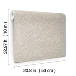 York Wallcoverings Raised Chevron - Light Grey Wallpaper | Buy Online York Wallcoverings Raised Chevron wallpaper, color Light Grey, SKU SI25360