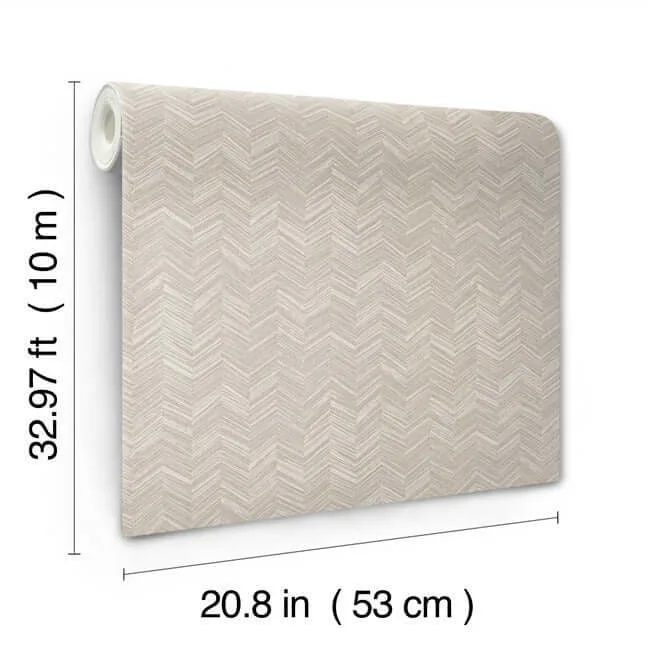 York Wallcoverings Raised Chevron - Light Grey Wallpaper | Buy Online York Wallcoverings Raised Chevron wallpaper, color Light Grey, SKU SI25360