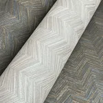 York Wallcoverings Raised Chevron - Light Grey Wallpaper | Buy Online York Wallcoverings Raised Chevron wallpaper, color Light Grey, SKU SI25360