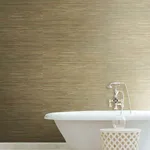 York Wallcoverings Raw Jute - Green Wallpaper | Buy Online York Wallcoverings Raw Jute wallpaper, color Green, SKU NZ0795