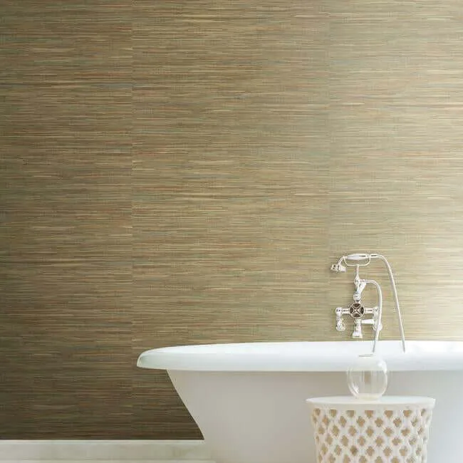 York Wallcoverings Raw Jute - Green Wallpaper | Buy Online York Wallcoverings Raw Jute wallpaper, color Green, SKU NZ0795