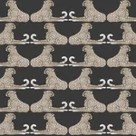 York Wallcoverings Reclining Cheetahs wallpaper, color Black, SKU PSW1355RL