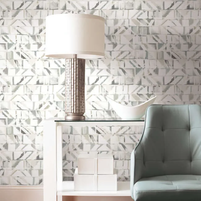 York Wallcoverings Refraction wallpaper, color Neutral, SKU PSW1220RL