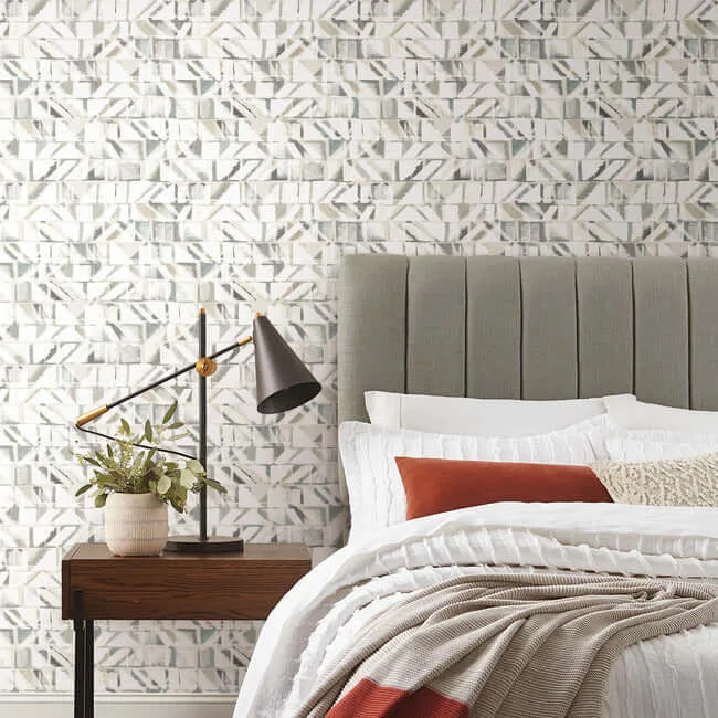 York Wallcoverings Refraction - Neutral Wallpaper | Buy Online York Wallcoverings Refraction wallpaper, color Neutral, SKU PSW1220RL
