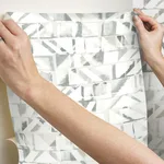 York Wallcoverings Refraction - Neutral Wallpaper | Buy Online York Wallcoverings Refraction wallpaper, color Neutral, SKU PSW1220RL