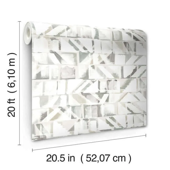 York Wallcoverings Refraction - Neutral Wallpaper | Buy Online York Wallcoverings Refraction wallpaper, color Neutral, SKU PSW1220RL
