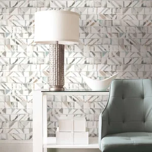 York Wallcoverings Refraction wallpaper, color Brown & Beige, SKU PSW1222RL