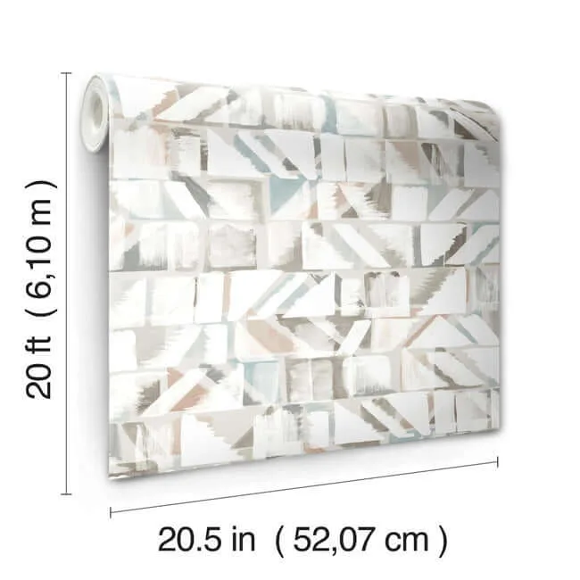 York Wallcoverings Refraction - Brown & Beige Wallpaper | Buy Online York Wallcoverings Refraction wallpaper, color Brown & Beige, SKU PSW1222RL