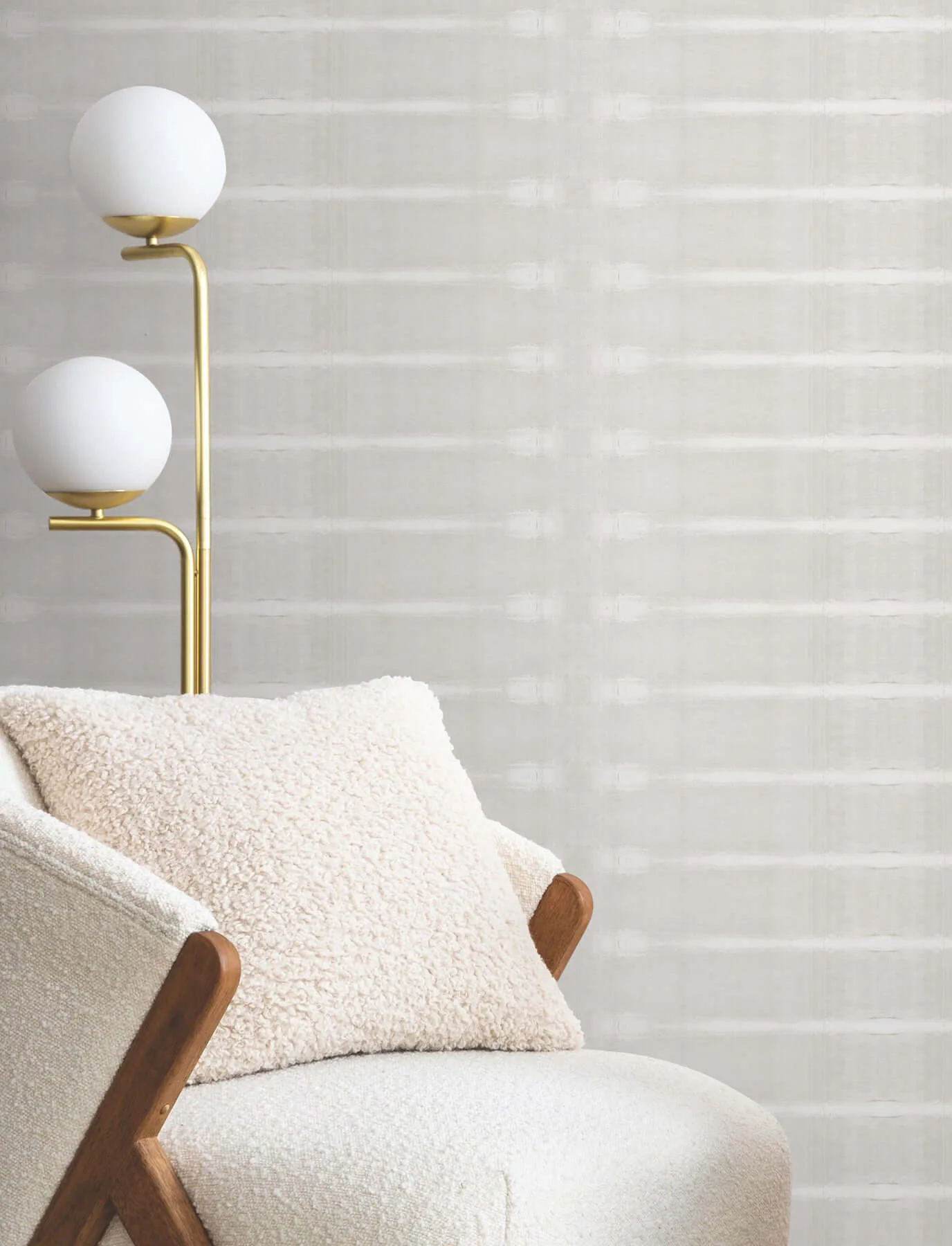 York Wallcoverings Resound wallpaper, color Greystone, SKU UD2518N