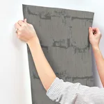 York Wallcoverings Rhythm & Rhyme wallpaper, color Charcoal, SKU FM1062