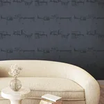 York Wallcoverings Rhythm & Rhyme - Night Sky Wallpaper | Buy Online York Wallcoverings Rhythm & Rhyme wallpaper, color Night Sky, SKU FM1061