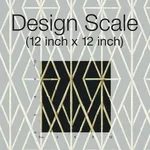 York Wallcoverings Riviera Bamboo Trellis - Black Wallpaper | Buy Online York Wallcoverings Riviera Bamboo Trellis wallpaper, color Black, SKU CV4448