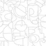 York Wallcoverings Robotics - Grey Wallpaper | Buy Online York Wallcoverings Robotics wallpaper, color Grey, SKU PSW1266RL