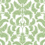 York Wallcoverings Royal Fern Damask wallpaper, color Green, SKU DM4961