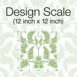 York Wallcoverings Royal Fern Damask wallpaper, color Green, SKU DM4961