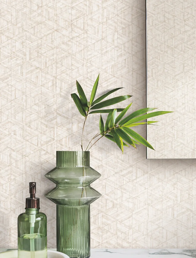 York Wallcoverings Rune wallpaper, color Basswood, SKU UD2579N