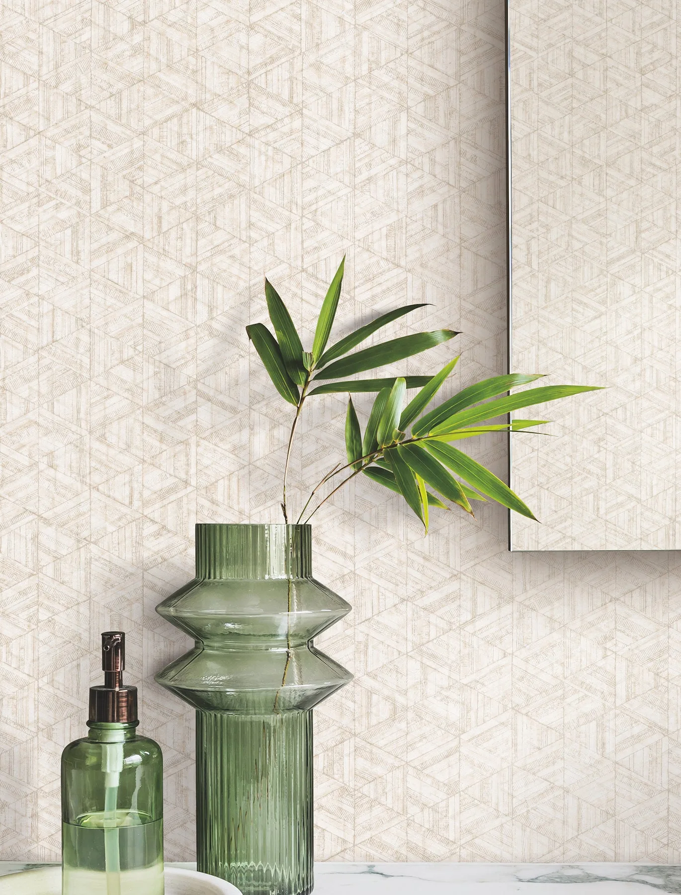 York Wallcoverings Rune wallpaper, color Basswood, SKU UD2579N