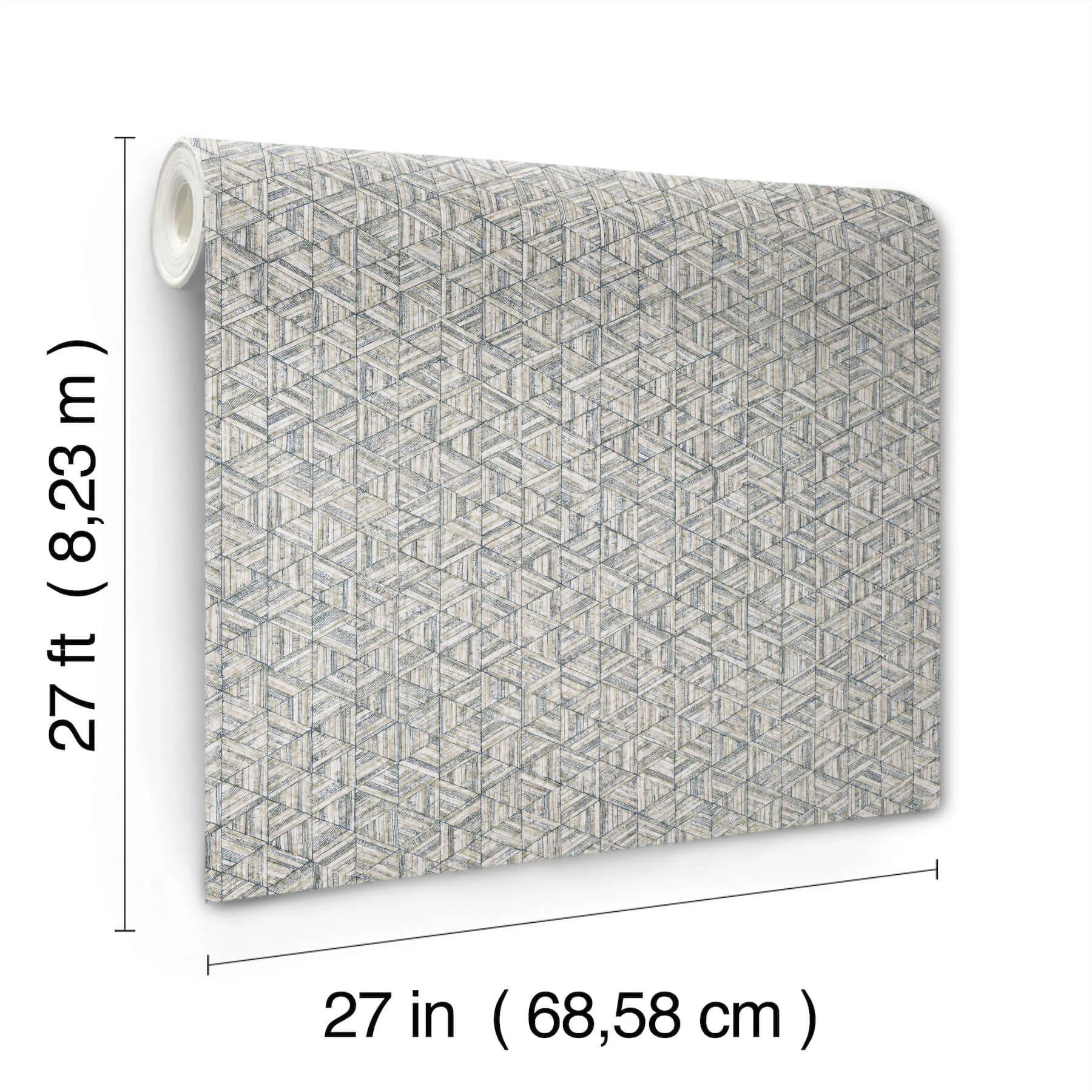 York Wallcoverings Rune wallpaper, color Oyster, SKU UD2583N
