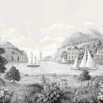 York Wallcoverings Safe Harbor - Grey & Neutral Wallpaper | Buy Online York Wallcoverings Safe Harbor wallpaper, color Grey & Neutral, SKU MU0319M