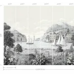 York Wallcoverings Safe Harbor - Grey & Neutral Wallpaper | Buy Online York Wallcoverings Safe Harbor wallpaper, color Grey & Neutral, SKU MU0319M