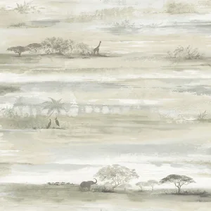 York Wallcoverings Savanna Sunset wallpaper, color Brown, SKU PSW1349RL