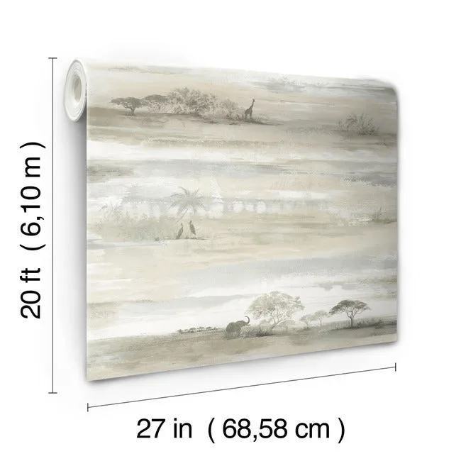 York Wallcoverings Savanna Sunset - Brown Wallpaper | Buy Online York Wallcoverings Savanna Sunset wallpaper, color Brown, SKU PSW1349RL