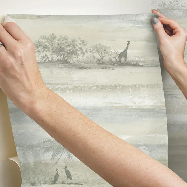 York Wallcoverings Savanna Sunset - Brown Wallpaper | Buy Online York Wallcoverings Savanna Sunset wallpaper, color Brown, SKU PSW1349RL
