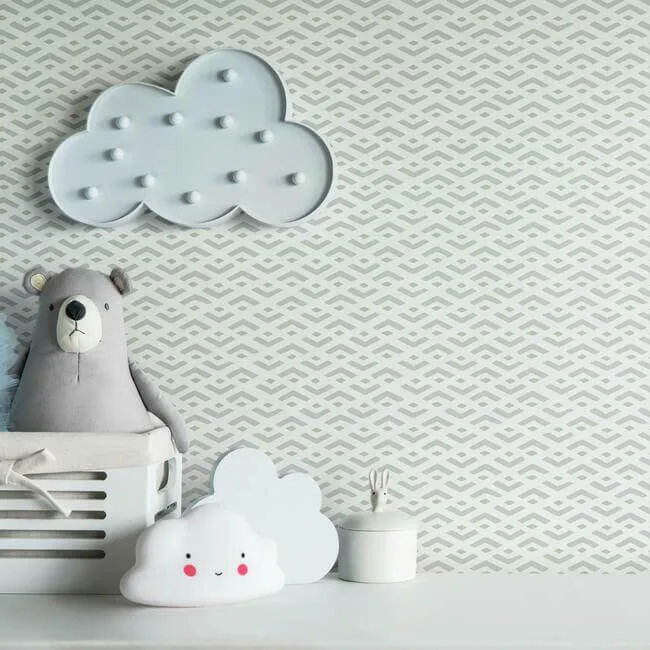 York Wallcoverings Savannah wallpaper, color Grey, SKU PSW1183RL