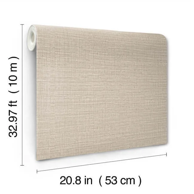 York Wallcoverings Scotland Tweed wallpaper, color Beige, SKU SI24971
