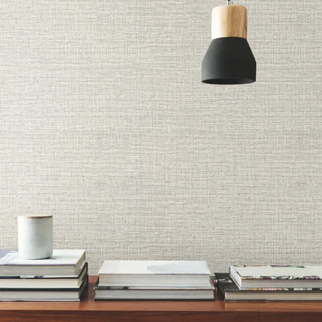 York Wallcoverings Scotland Tweed wallpaper, color Ivory, SKU SI24970