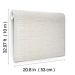 York Wallcoverings Scotland Tweed - Ivory Wallpaper | Buy Online York Wallcoverings Scotland Tweed wallpaper, color Ivory, SKU SI24970