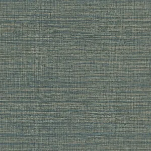 York Wallcoverings Scotland Tweed wallpaper, color Ocean, SKU SI24973