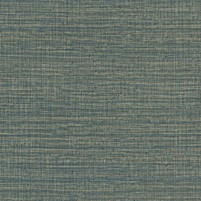 York Wallcoverings Scotland Tweed wallpaper, color Ocean, SKU SI24973