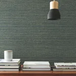 York Wallcoverings Scotland Tweed wallpaper, color Ocean, SKU SI24973