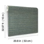 York Wallcoverings Scotland Tweed wallpaper, color Ocean, SKU SI24973