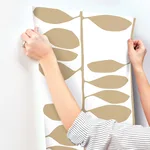 York Wallcoverings Sculpted Vines - Gold Wallpaper | Buy Online York Wallcoverings Sculpted Vines wallpaper, color Gold, SKU ZM2803